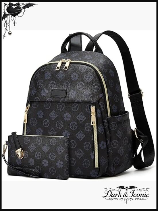 Handbags - Mini Backpack for Women Stylish Daypack Casual Travel Daypack 2pc Set